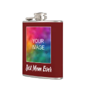  Typografie Script Beste Moeder Ooit Heupfles (Links)