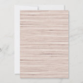 Typografie script marvy koper moderne bruiloft kaart (Achterkant)