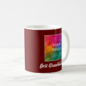 Typografie Script Schattige Retro Best Granddad Ev Koffiemok (Voorkant rechts)