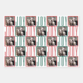 Typografie Square Foto's Traditionele kleuren Inpakpapier Vel (Voorkant 2)