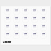 Typografie Sticker (Vel)