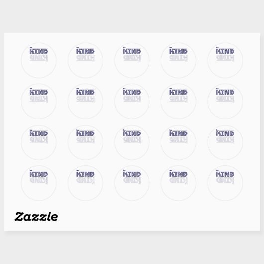 Typografie Sticker (Vel)