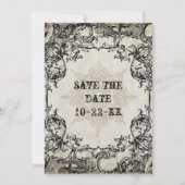 Typografie Stijlgravelettertypen Zwirlpleisters Kaart (Achterkant)