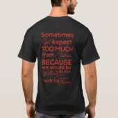 TYPOGRAFIE T-SHIRT (Achterkant)