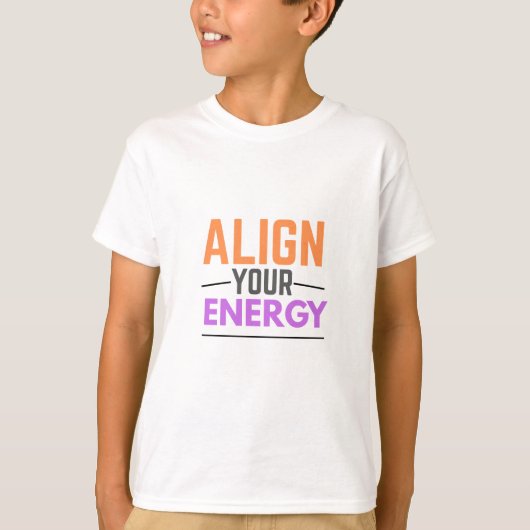 Typografie T-shirt (Voorkant)