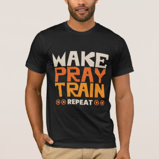 Typografie T-shirt voor gym en fitness
