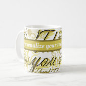 typografie, tekst, lettertype, lettering, kalligra koffiemok (Voorkant links)