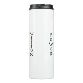 Typografie Thermosbeker (Achterkant)