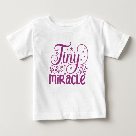 Typografie "Tiny Miracle" Een bundel van vreugde i (Voorkant)