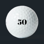Typografie Titleist Pro V1 Golfballen<br><div class="desc">"50" of elke leeftijd.</div>