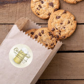 Typografie Trendy Script Oktoberfest Bier Ronde Sticker