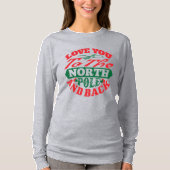 Typografie van de Noordpool T-shirt (Voorkant)