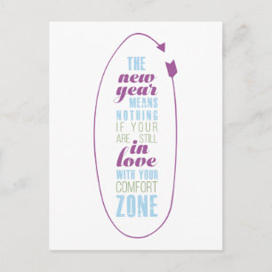 Typografie van het Citaat van het Nieuwjaar van de Feestdagenkaart