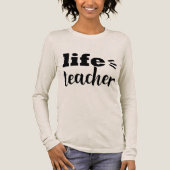 Typografie van leraren Tri-Blend shirt (Voorkant)