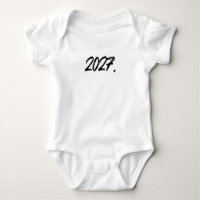 Typografie van penseel met inkt 2027