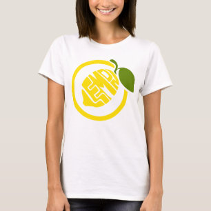 Typografie van T-Shirt-Citroenen voor vrouwen T-shirt