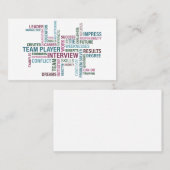 Typografie Visitekaartje (Voorkant / Achterkant)