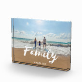 Typografie voor familiepenselen fotoblokken (Rechts)