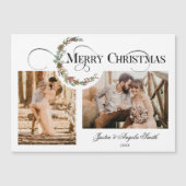 Typografie voor heerlijk en vrolijk kerstfeest Mul (Voorkant)