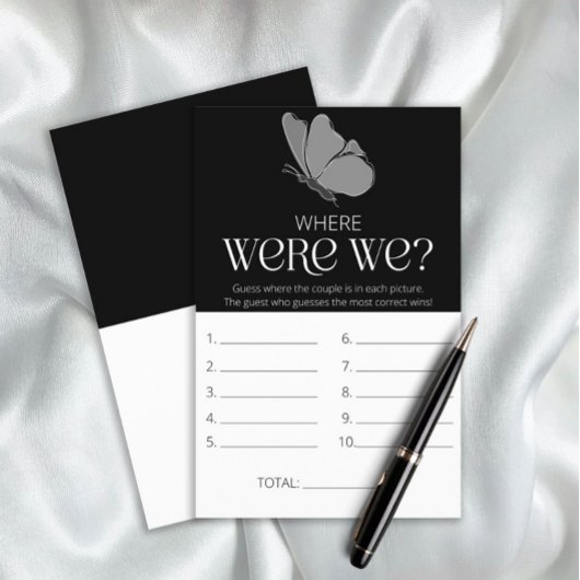 Typografie Waar waren we vrijgezellenfeest spel