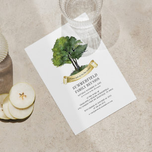 Typografie Waterverf budgetfamilie reünie