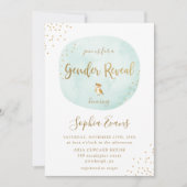 Typografie Waterverf Geslacht Groen goud Kaart (Voorkant)