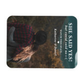 Typografie Weddenschap Uitstel sparen de Datum Magneet (Horizontaal)