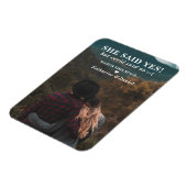 Typografie Weddenschap Uitstel sparen de Datum Magneet (Linkerzijde)