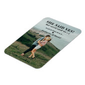 Typografie Weddenschap Uitstel sparen de Datum Magneet (Linkerzijde)