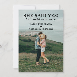 Typografie Weddenschap Uitstel sparen de Datum Save The Date