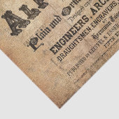 Typografie-weefselpapier voor ontkoppelde meubelen tissuepapier (Detail)