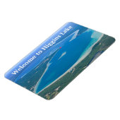 Typografie Welkom bij Higgins Lake Magneet (Linkerzijde)