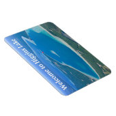 Typografie Welkom bij Higgins Lake Magneet (Rechterzijde)