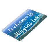 Typografie Welkom bij Higgins Lake Magneet (Linkerzijde)