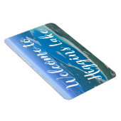 Typografie Welkom bij Higgins Lake Magneet (Rechterzijde)