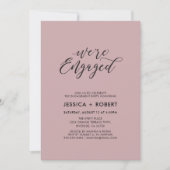 Typografie "Wij zijn betrokken" FotoEngagement Par Kaart (Voorkant)