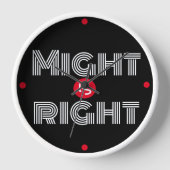Typografie zwart-wit rood citaat (Voorkant)