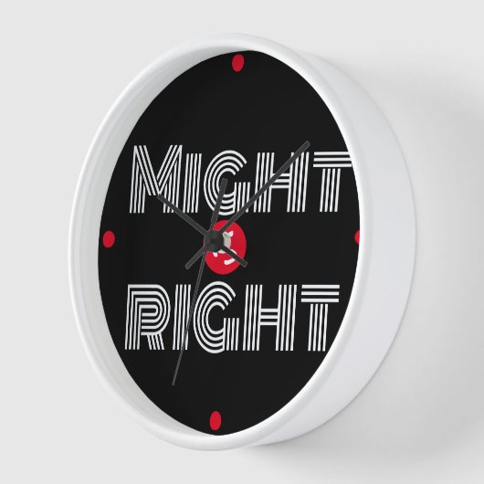 Typografie zwart-wit rood citaat (Hoek)