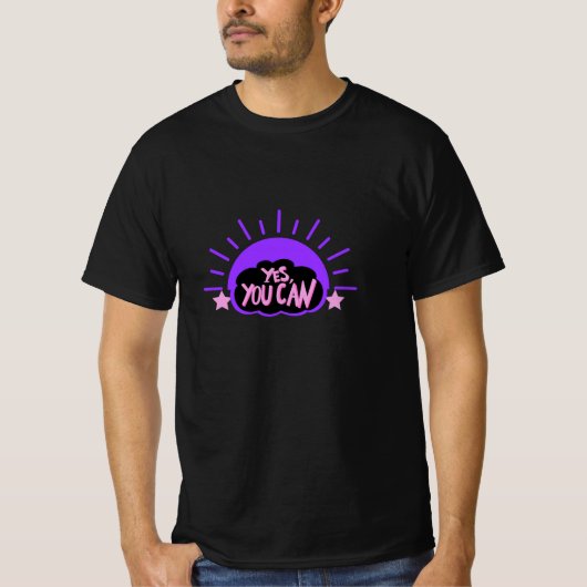 Typografisch kunstwerk t-shirt (Voorkant)