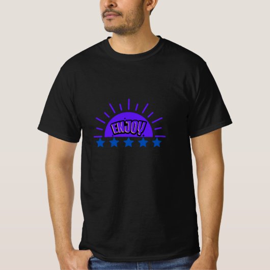 Typografisch kunstwerk t-shirt (Voorkant)