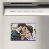 Typografisch ontwerp van het Soulmate Lijst Magneet (Insitu (Vaatwasser))