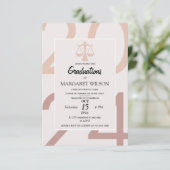 Typografische aankondigingen van het begin advocaa (Staand voorkant)