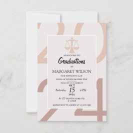 Typografische aankondigingen van startende advocat
