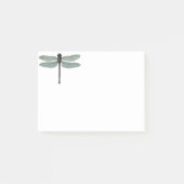  Typografische Antiek Dragonfly Retro Render Post-it® Notes (Voorkant)