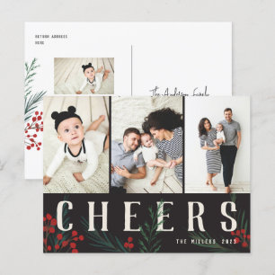 Typografische chemicaliën 3 Fotochemicaliën Feestdagenkaart