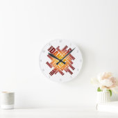 Typografische Dans Ronde Klok (Huis)