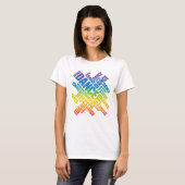 Typografische Dans (Spectrum) T-shirt (Voorkant volledig)