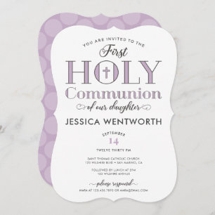 Typografische First Heilige Communistische Dochter Kaart