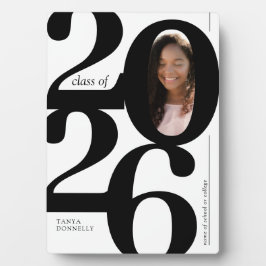 Typografische foto Afstuderen 2025 Fotoplaat