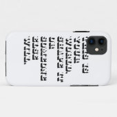 Typografische hoesje (Achterkant (horizontaal))